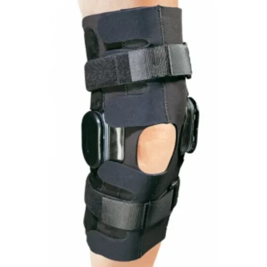 ProCare Action Hinged Knee Wrap 13″ Length Large 79-94407 Black