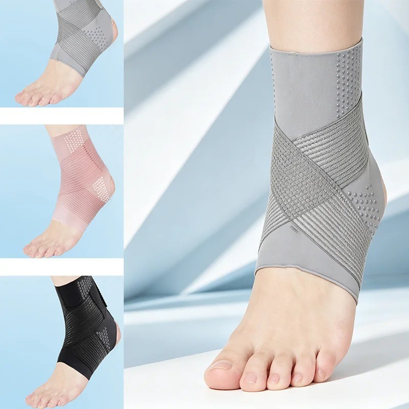 Adjustable Ankle Brace Compression Support Strap for Running Sports Sprain Relie