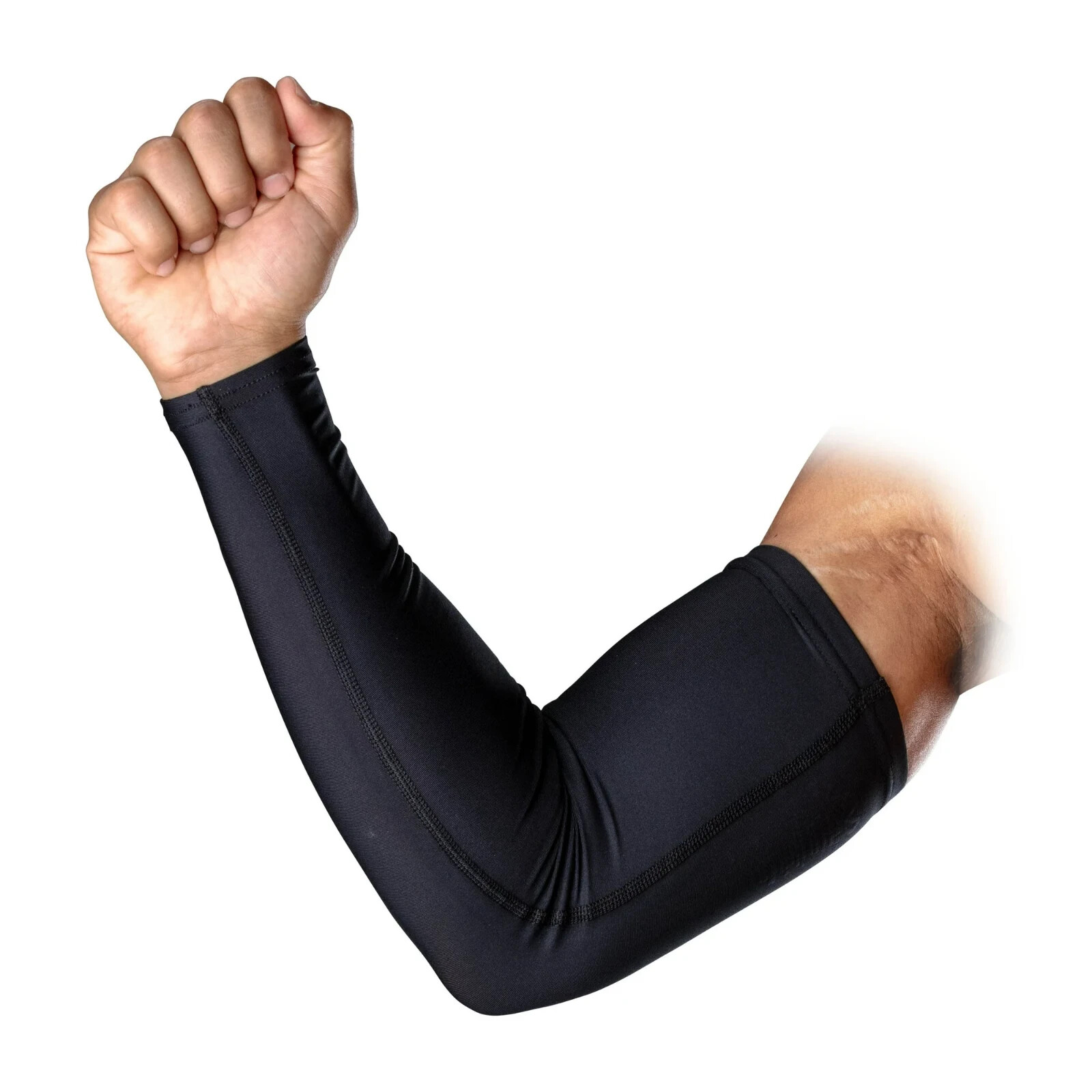 McDavid Sport Polyester Compression Arm Sleeve Pair Black, Adult S-M, New ✔️