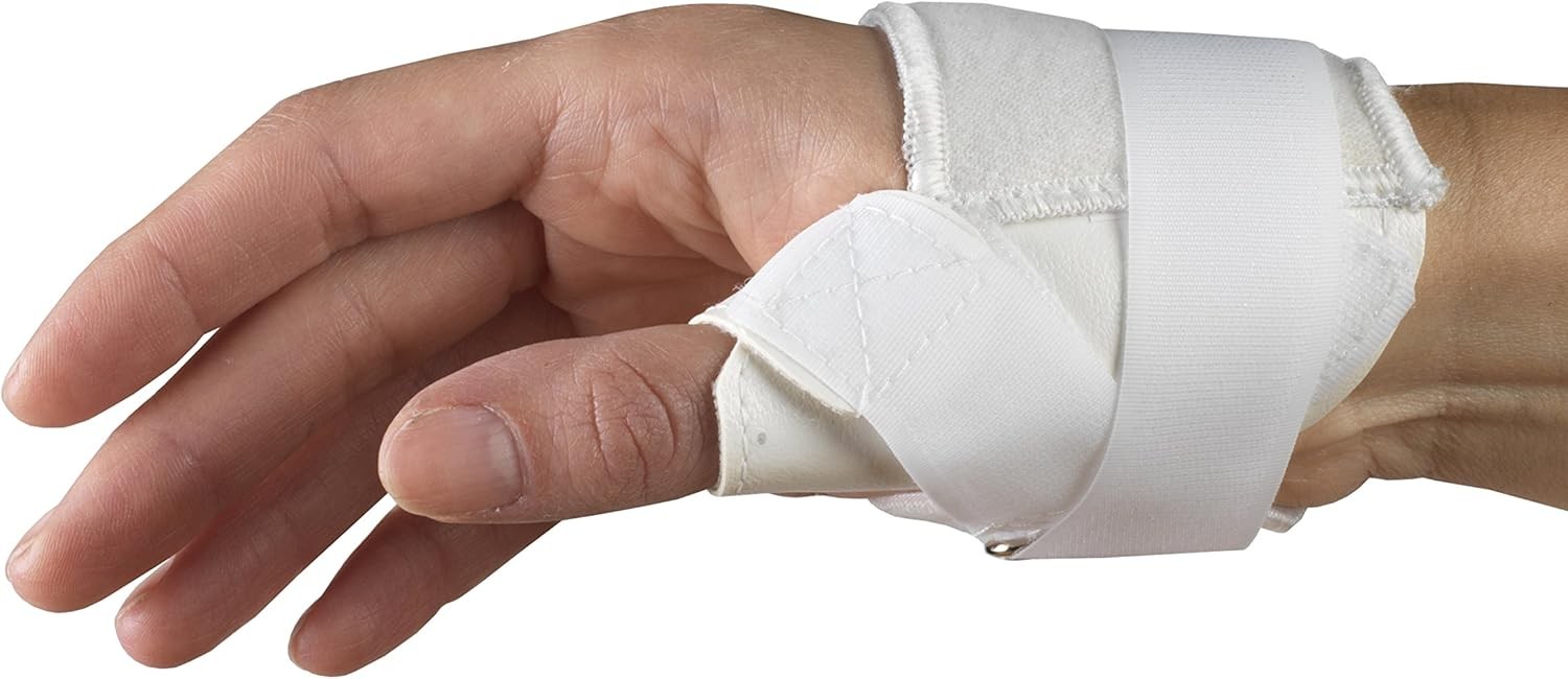 OTC Lightweight Soft Thumb Immobilizer, Right, X-large
