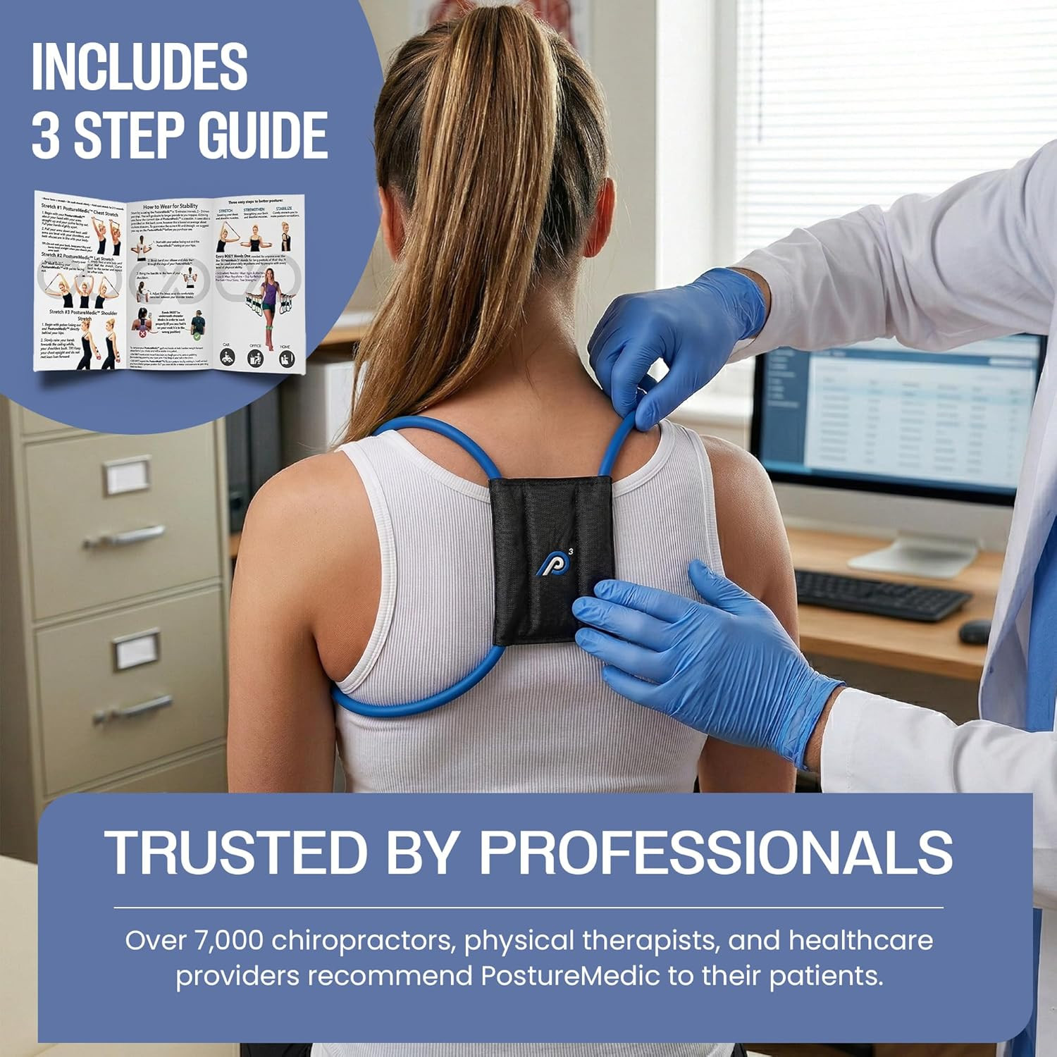 Posturemedic Dynamic Posture Corrector – Active Resistance Training System for U