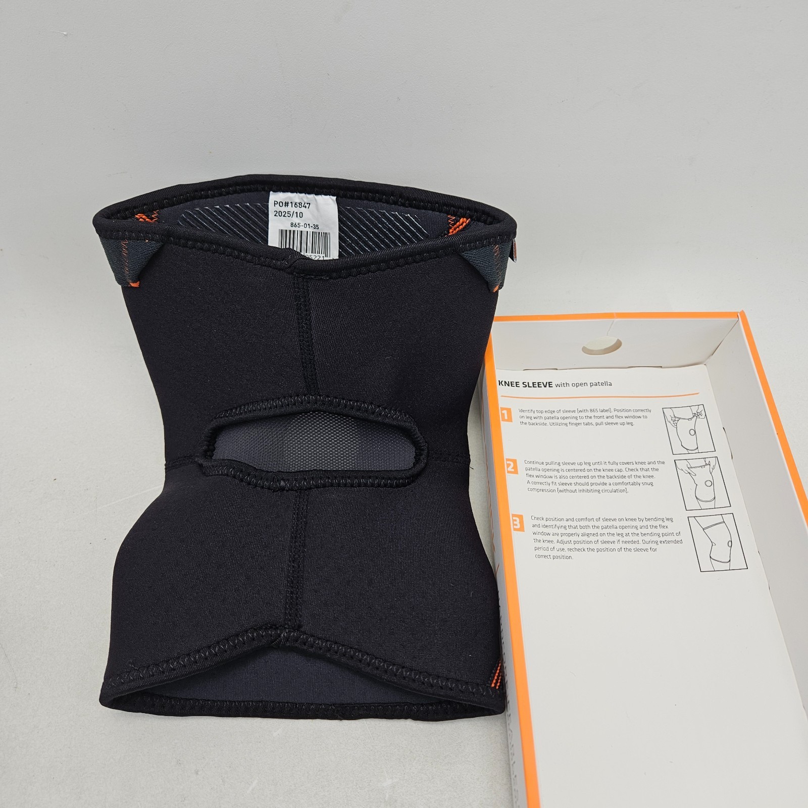 Shock Doctor Knee Brace Compression Sleeve Support XL 14.5-16″ Left/Right Leg