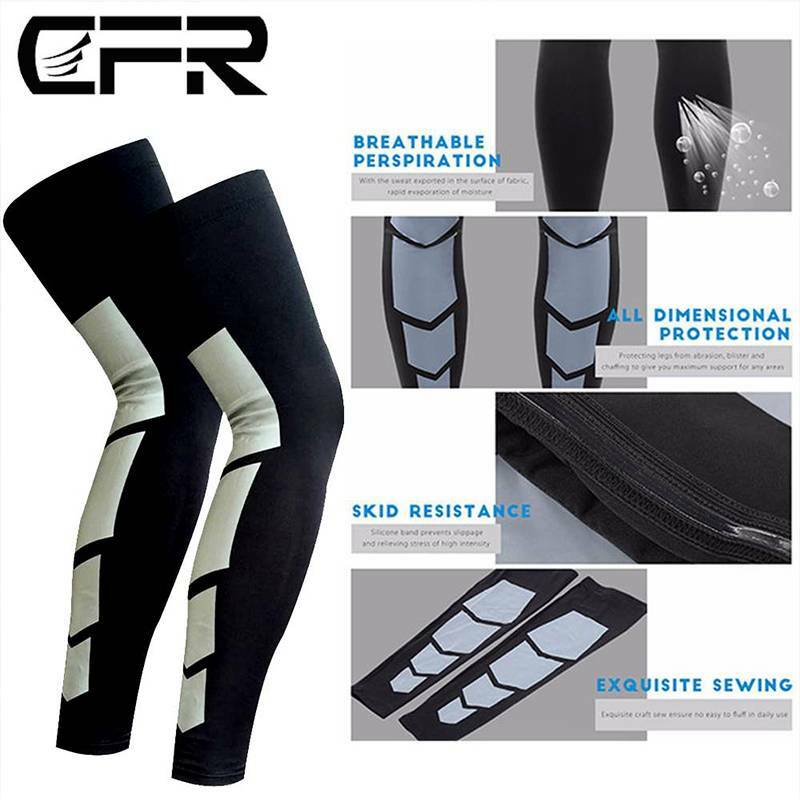 Compression Socks Knee Calf Support Leg Thigh Long Sleeves Stockings Men Women