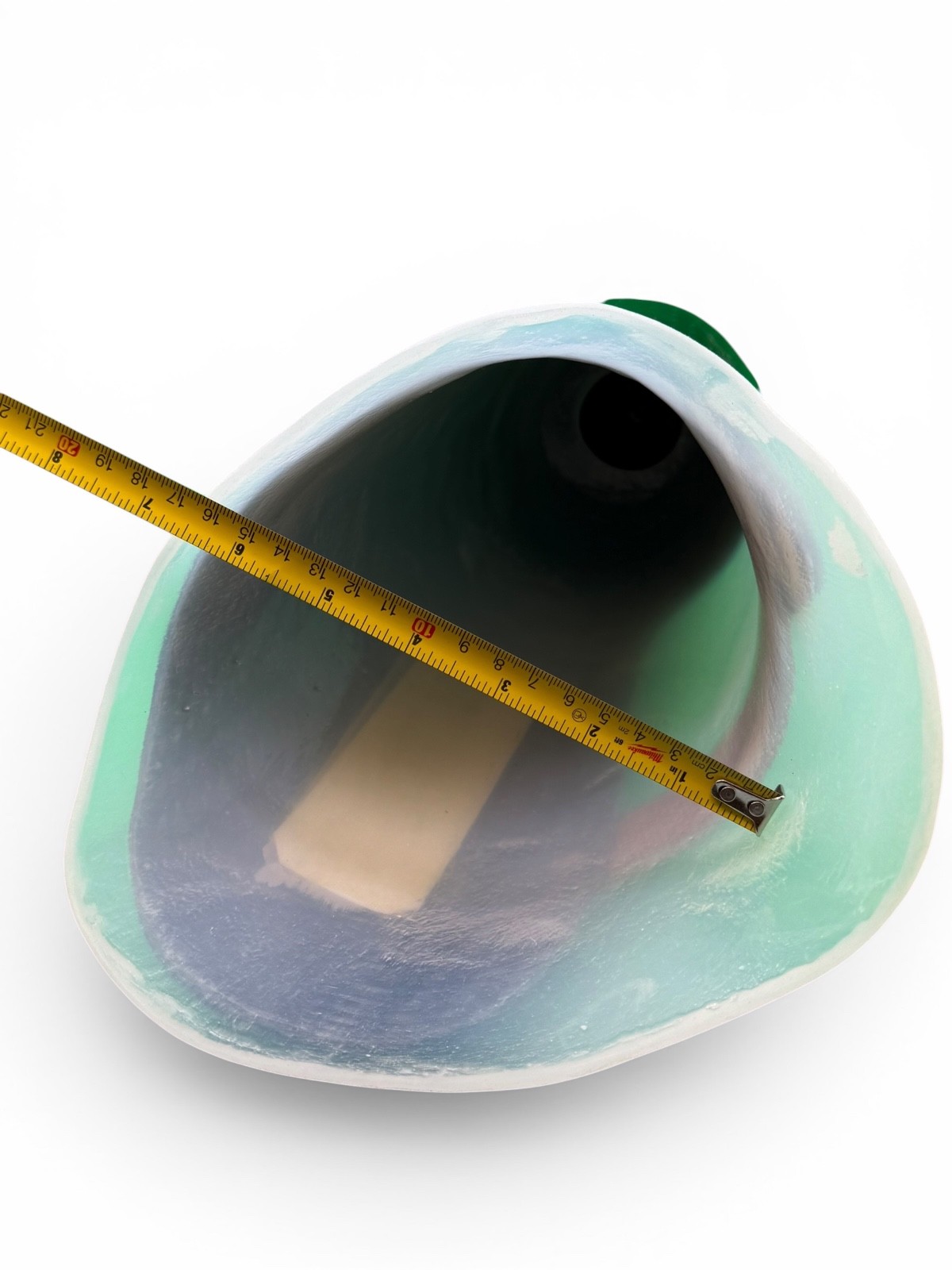 Left above knee prosthetic socket. Not for medical use.