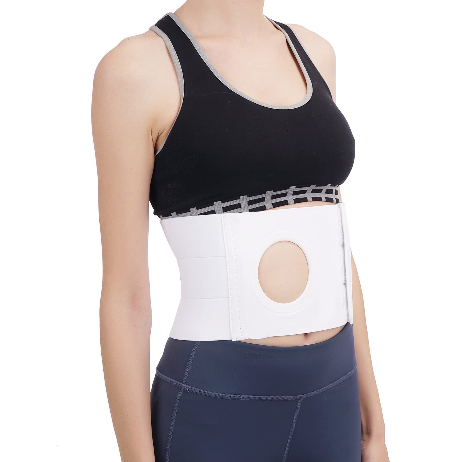 Medical Ostomy Belt Ostomy Hernia Support Belt Abdominal Binder Brace Abdomen…