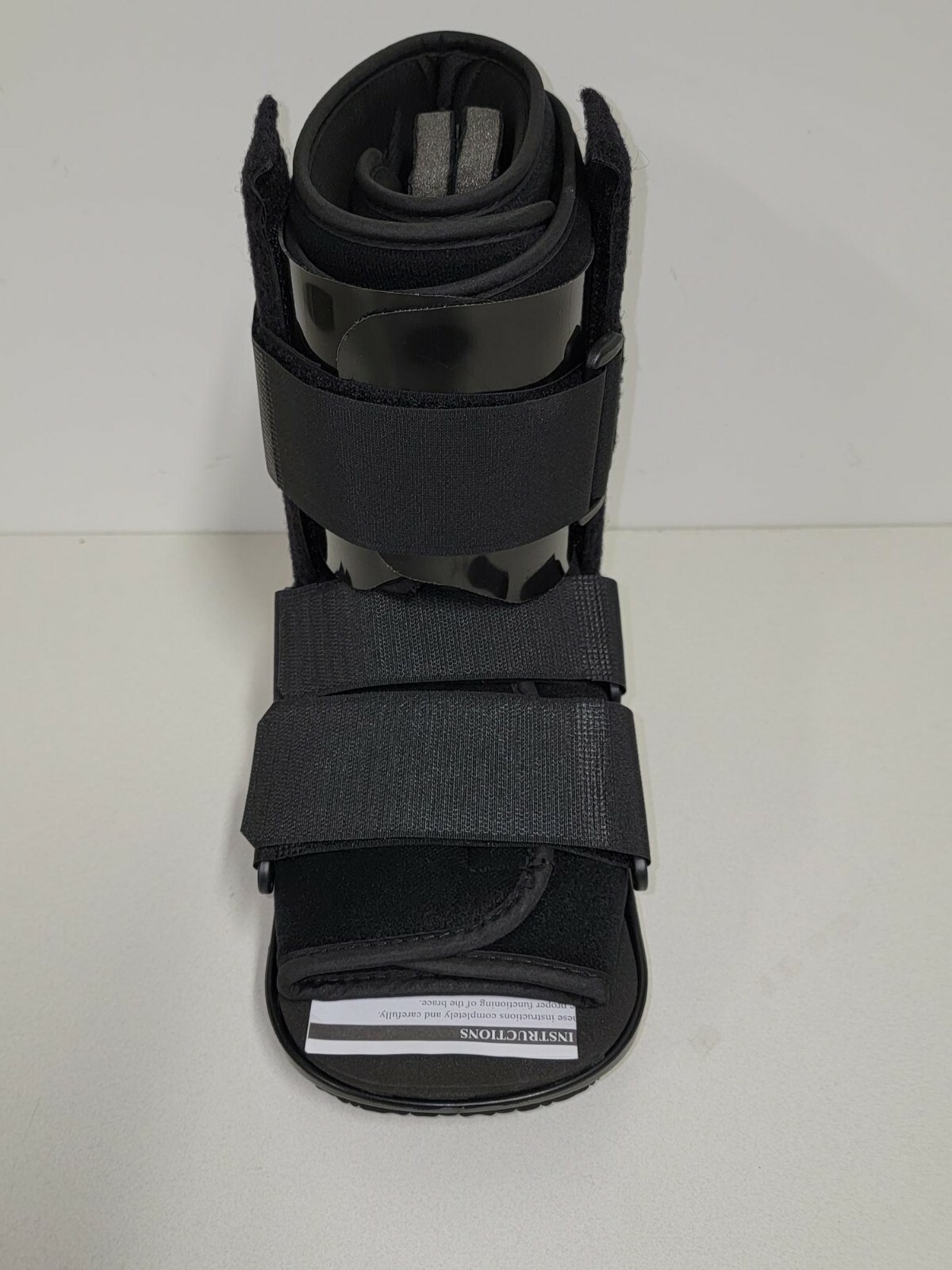 Western Walker – Ankle Black Walking Boot Size MD Brand New!