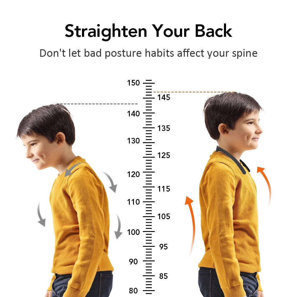 Smart Posture Corrector for Women & Men, Back Support, Hunchback Relief