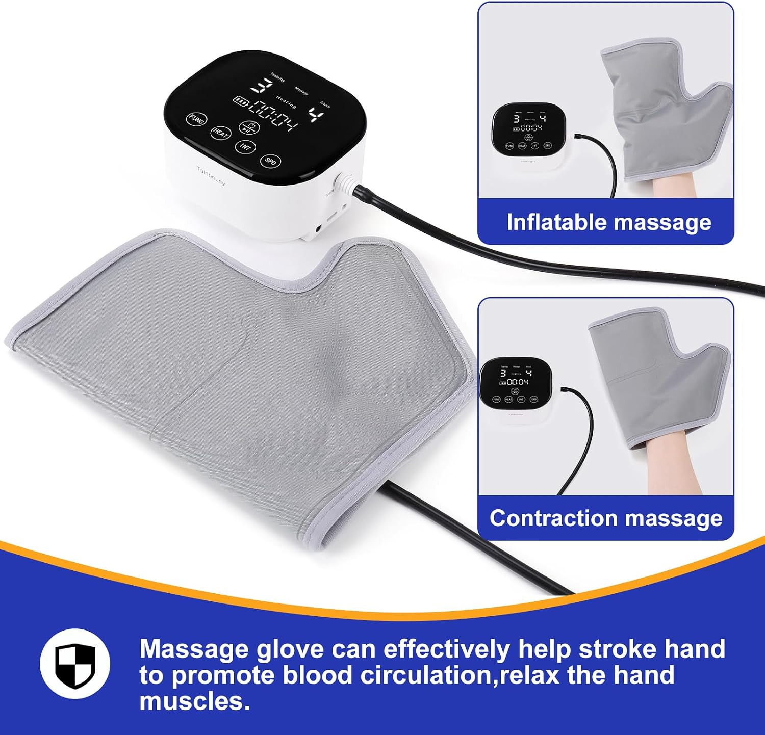 Rehabilitation Robot Glove for Stroke Hemiplegia Finger Hand Stroke Recovery Equ
