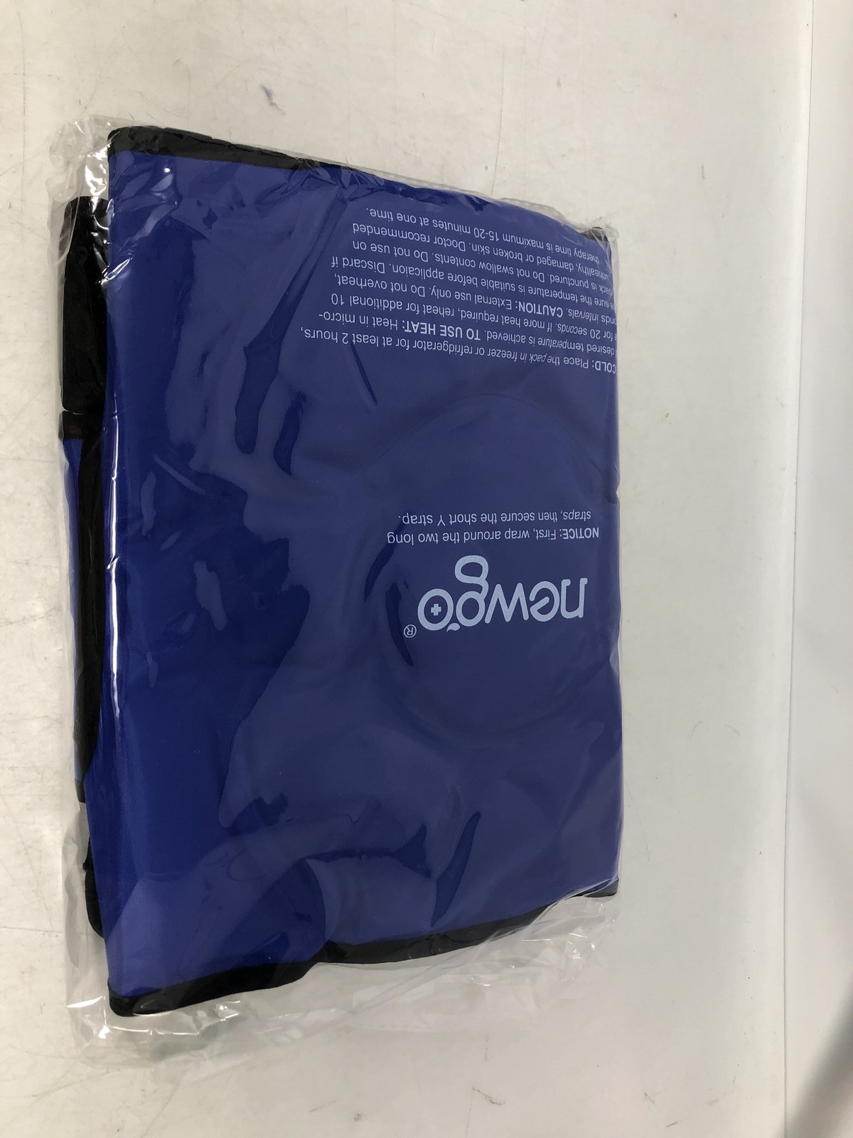 Newgo Therapeutic Hot & Cold Knee Ice Wrap Reusable 4 Straps 22IN