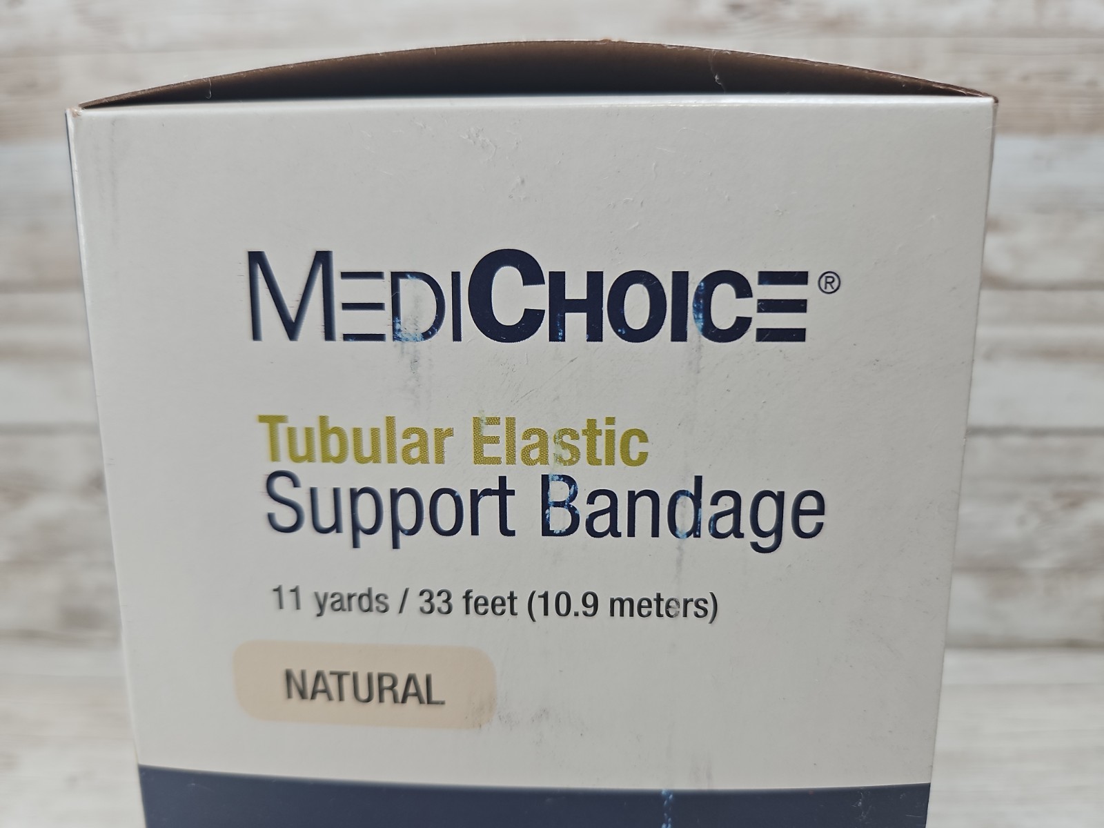 MediChoice Tubular Elastic Support Bandage Natural Size F 4 In x 11 yds MADE USA