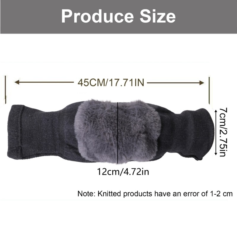 Knee Sleeve Leg Warmer Thermal Knee Brace Knee Pad Knee Support Knee Protector