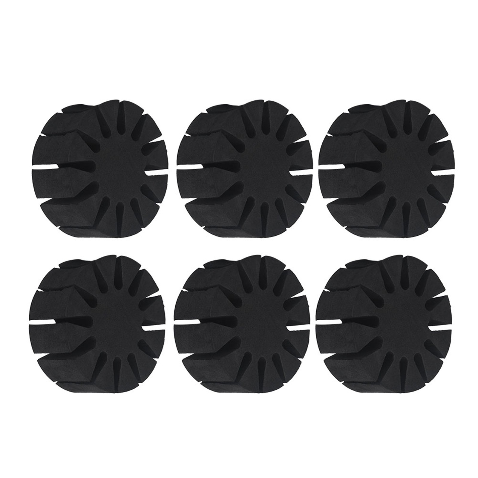 6 Pcs Durable EVA Foam Round Rack Separator Holder Outdoor Hunting Arc CX4