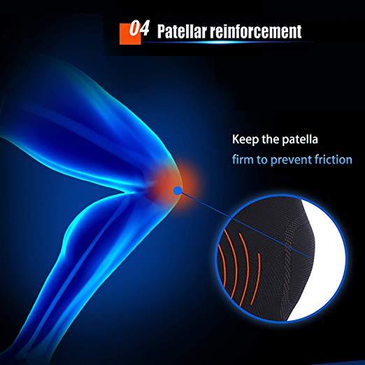 Sleeping Cloud Compression Knee Sleeve Medium New Walking Hiking Cross Training