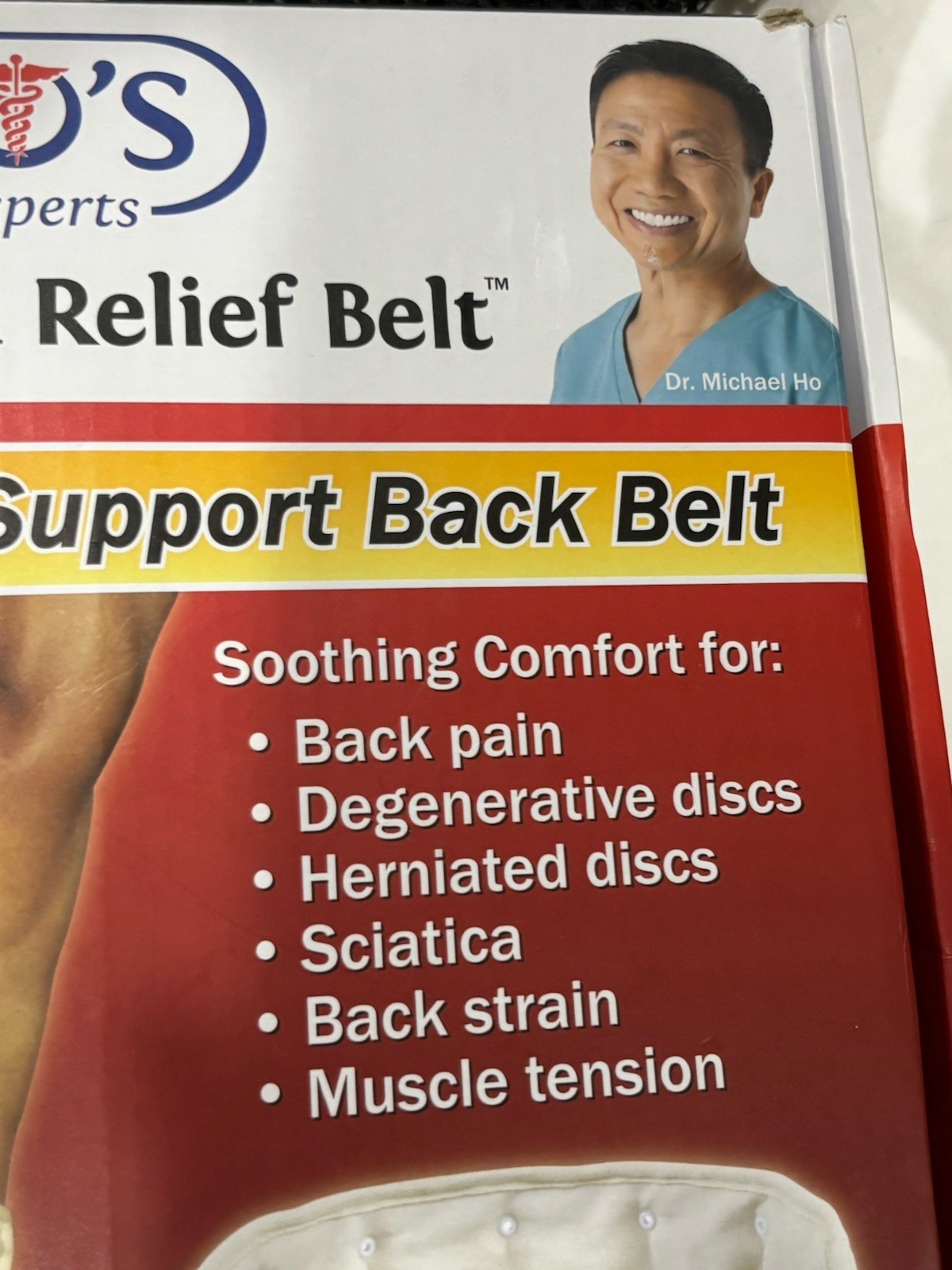Dr Ho’s 2in1 Decompression Belt For Lower Back Pain Relief Lumbar Support Size A