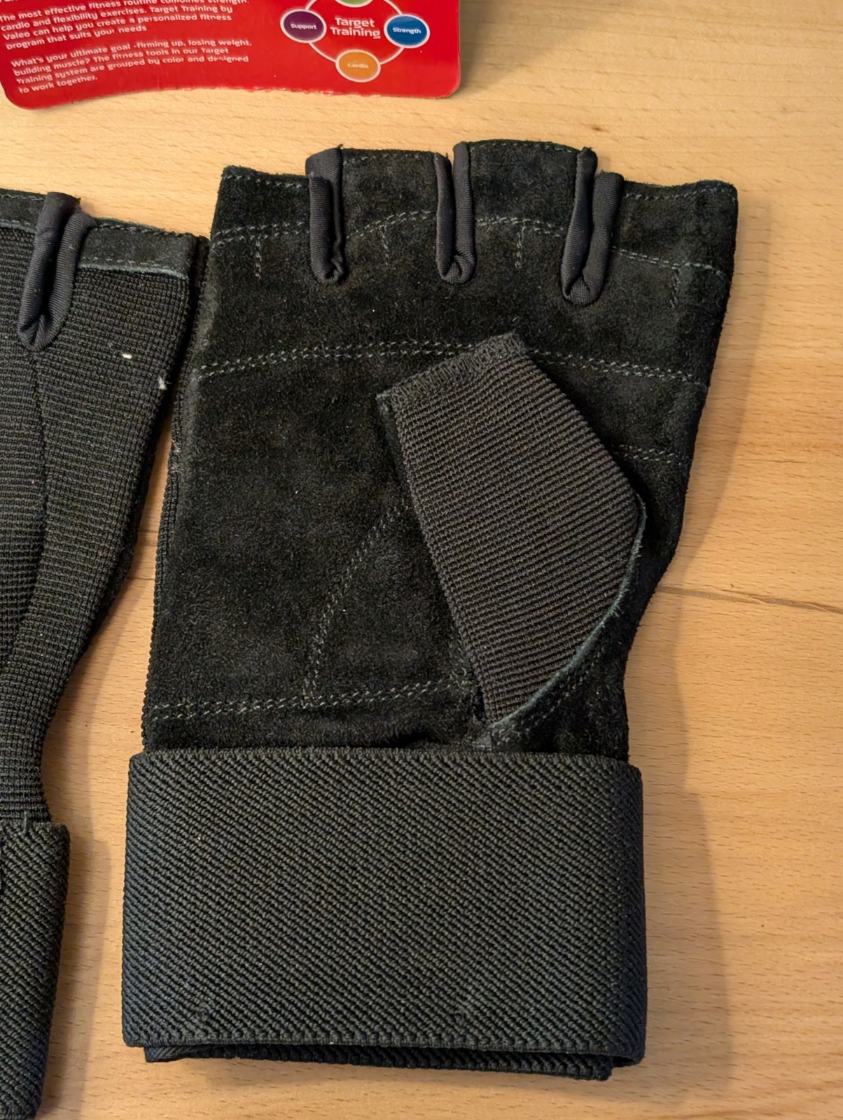Valeo Heavy Duty Wrist Support Wrap Size Large Fitness Gym NEW Tags