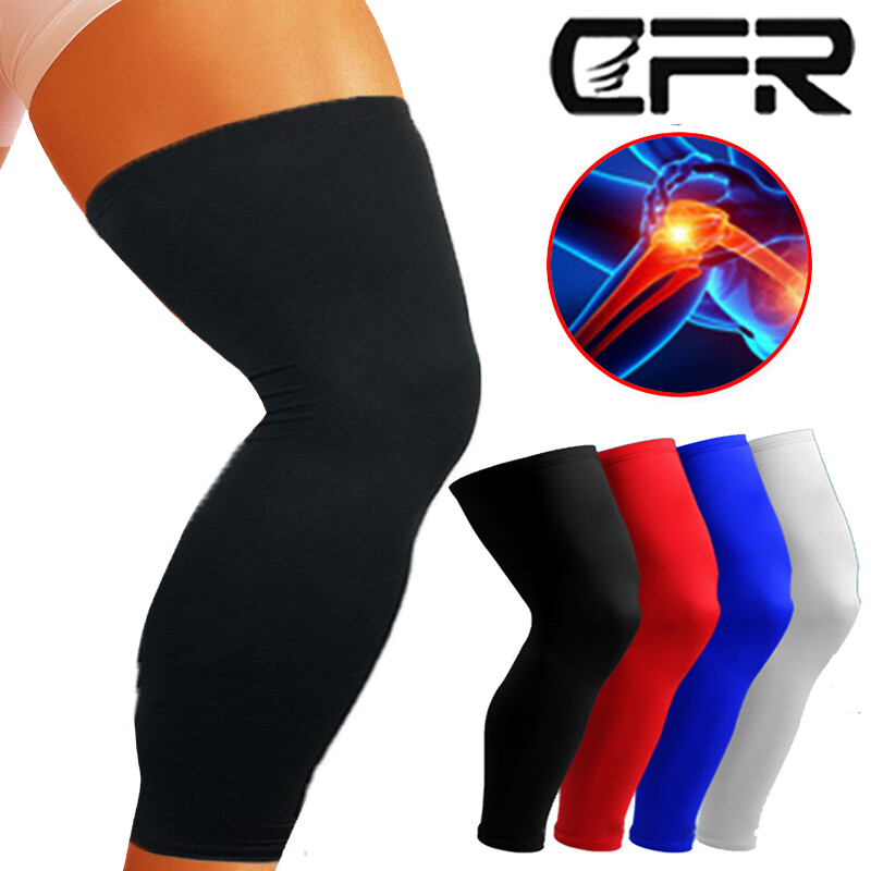 Leg Brace Thigh High Compression Sleeve Socks Support Pain Relief Men Women CFR