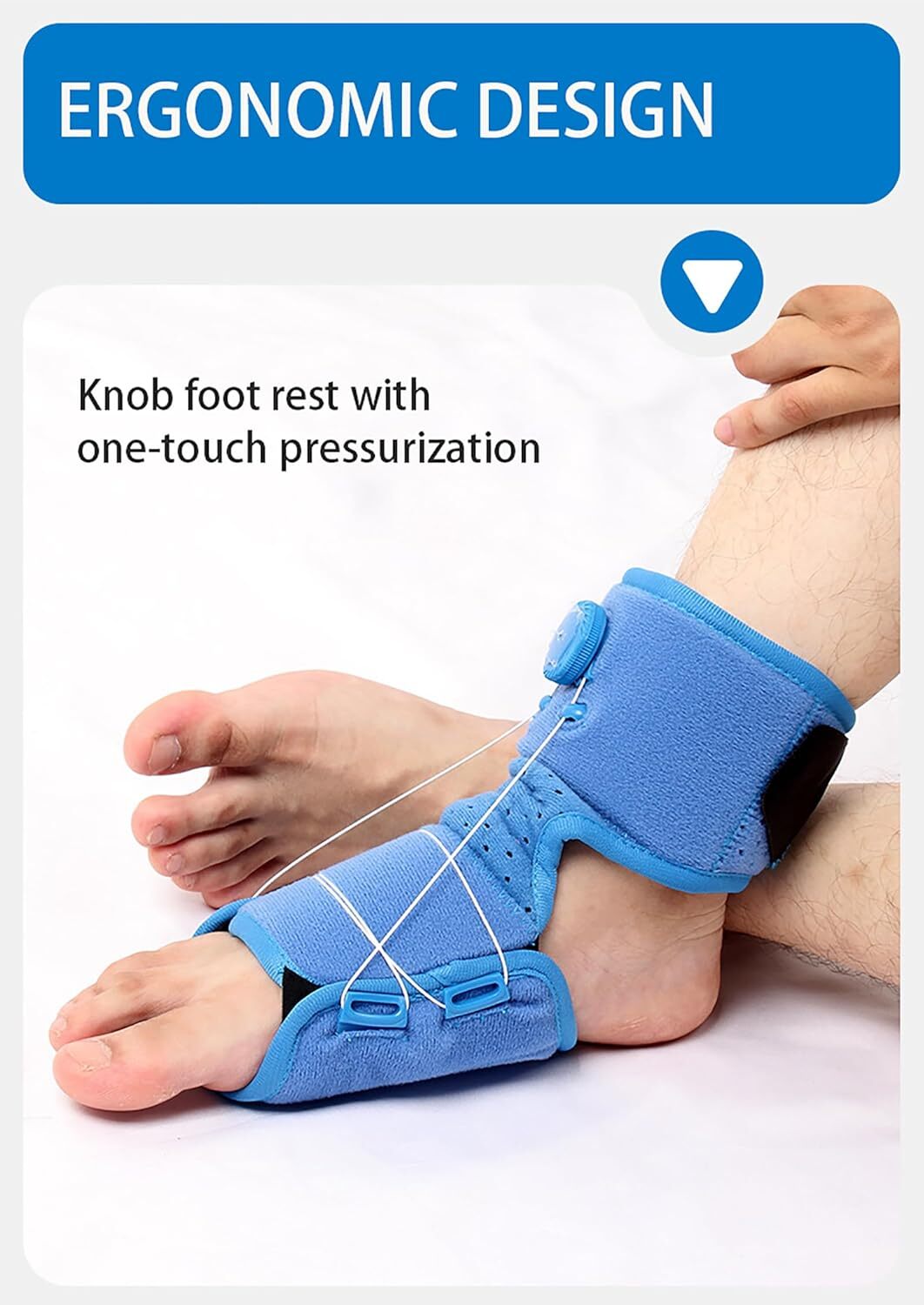 Drop Foot Brace AFO Splint, Ankle Foot Orthosis Support, AFO Foot Drop Brace