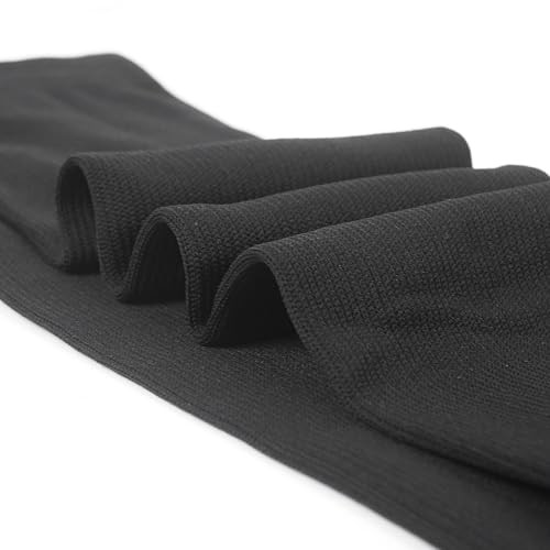 Knee High Socks for Women and Men Baseball Soccer Costume One Size Black