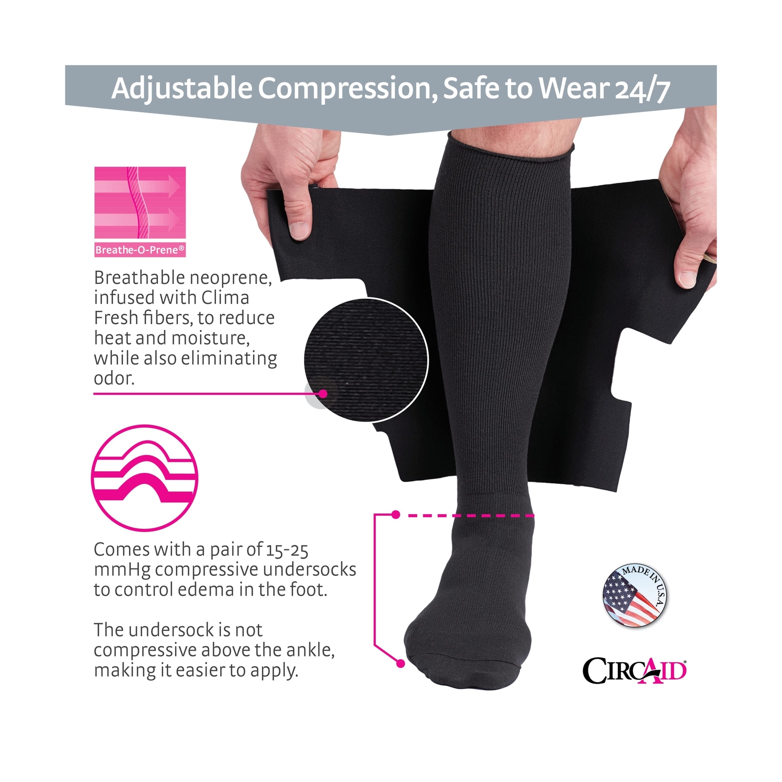circaid Juxtalite Lower Leg System Designed for Compression and Easy Use Smal…