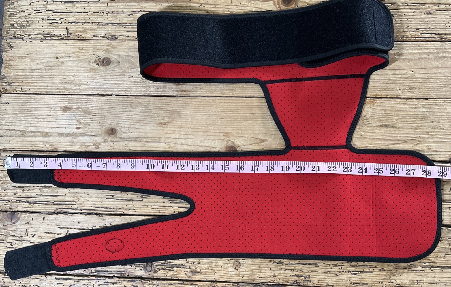 Dr. Arthritis Size S/M Black & Red Hip Wrap & Thigh Support Pain Relief Brace