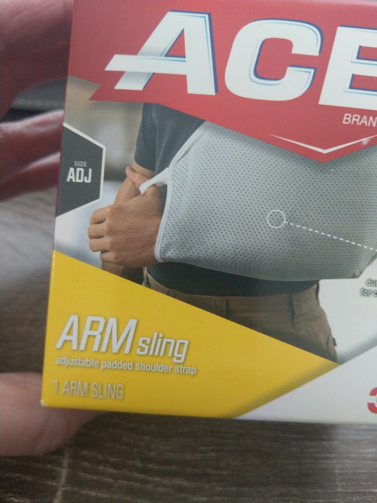 ACE Arm Sling One Size Adjustable Padded Shoulder Strap Breathable
