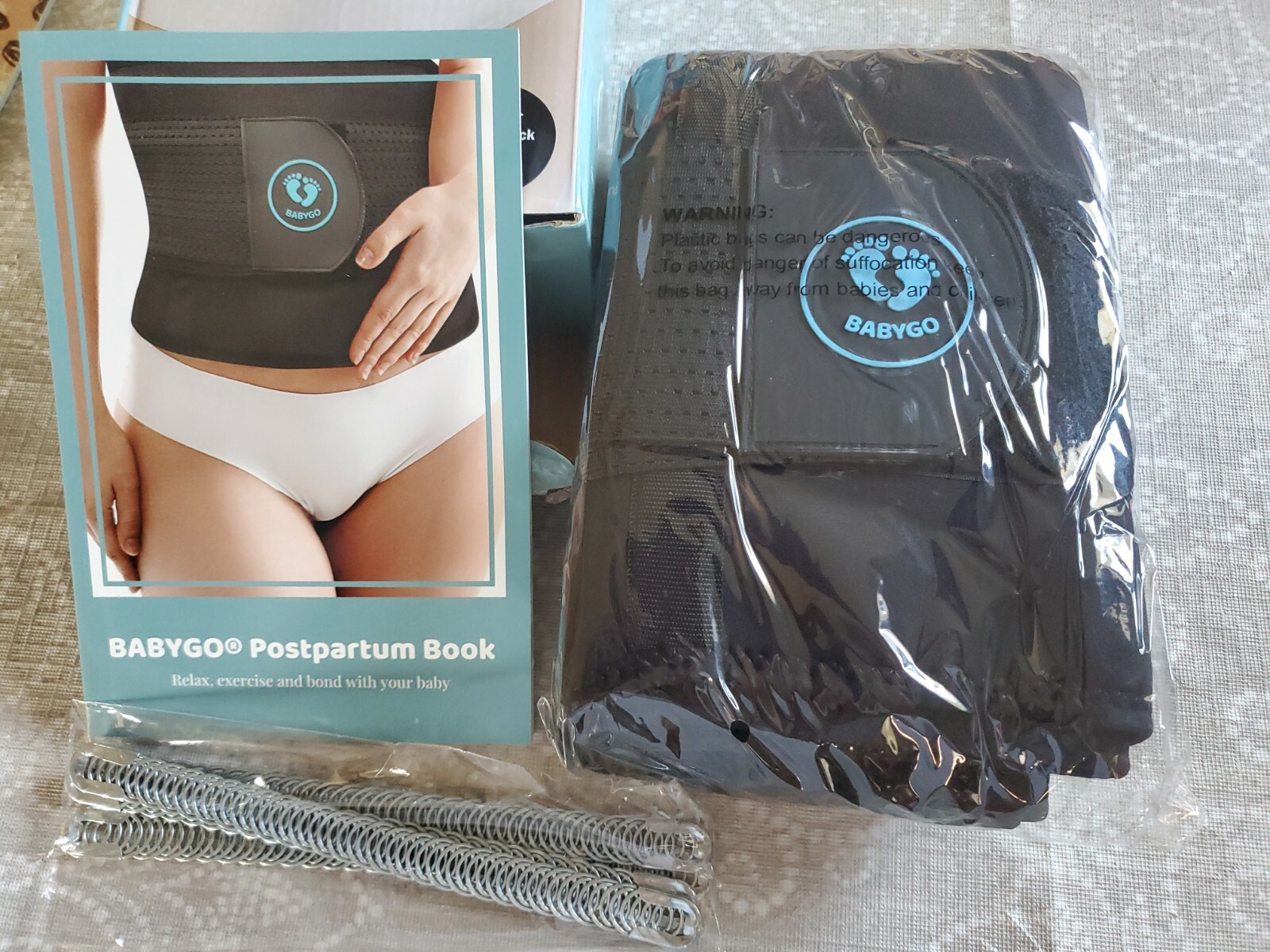 Babygo Postpartum Belt, Black, Size-XXL, Great Belt For Back And Pelvic Support