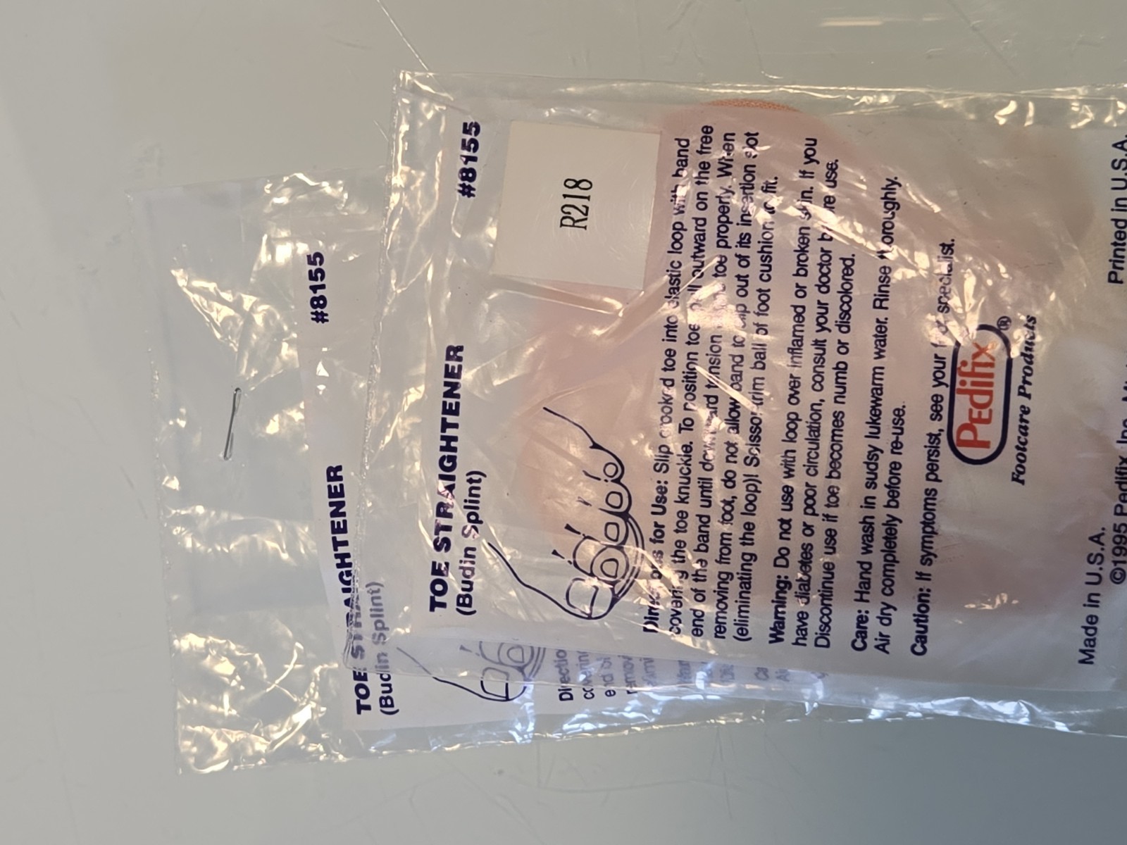 PediFix Toe Straightener Budin Splint 8155 Lot Of 2 New From 1995