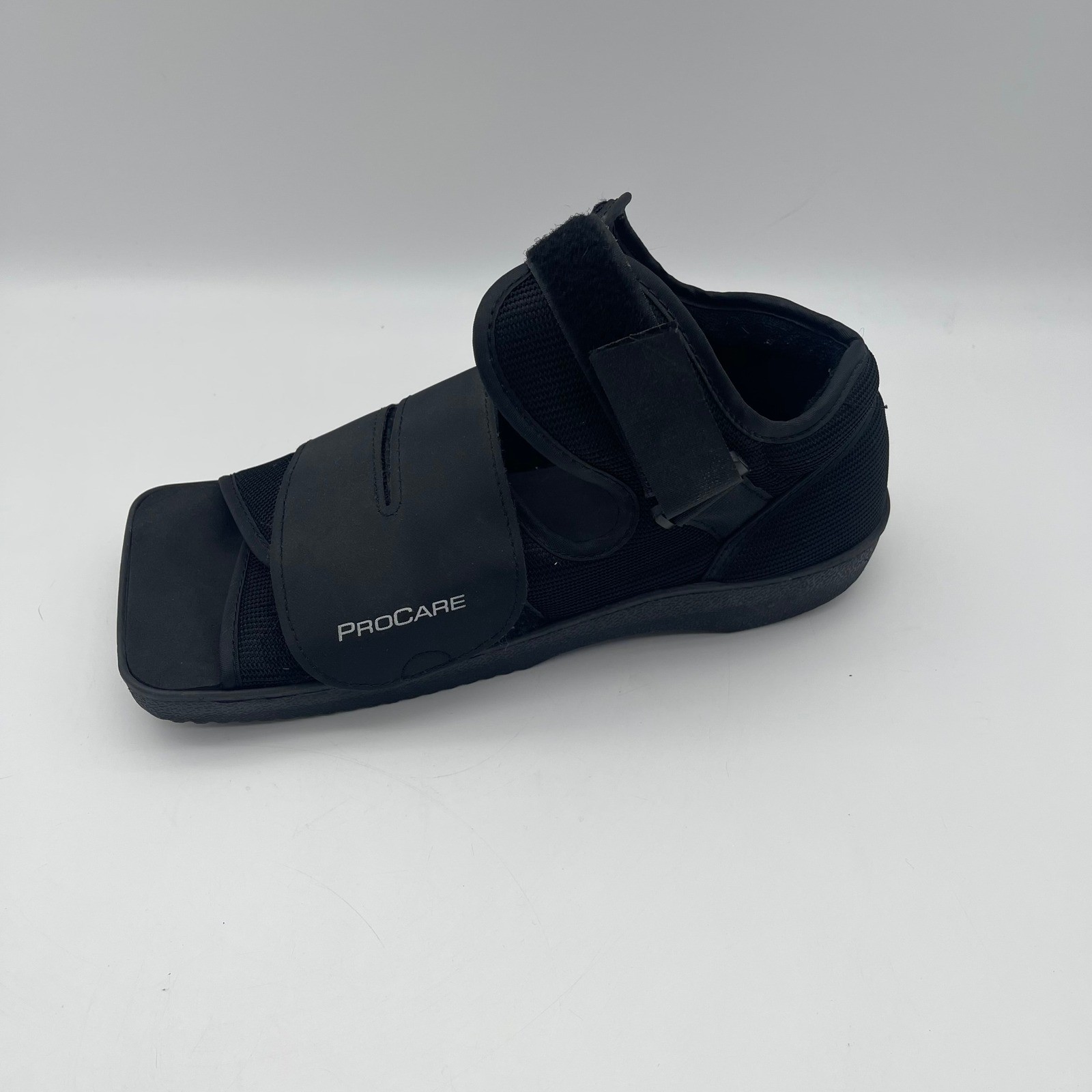 ProCare Squared Toe Post-Op Shoe Black Medical Recovery Surgical Boot Unisex
