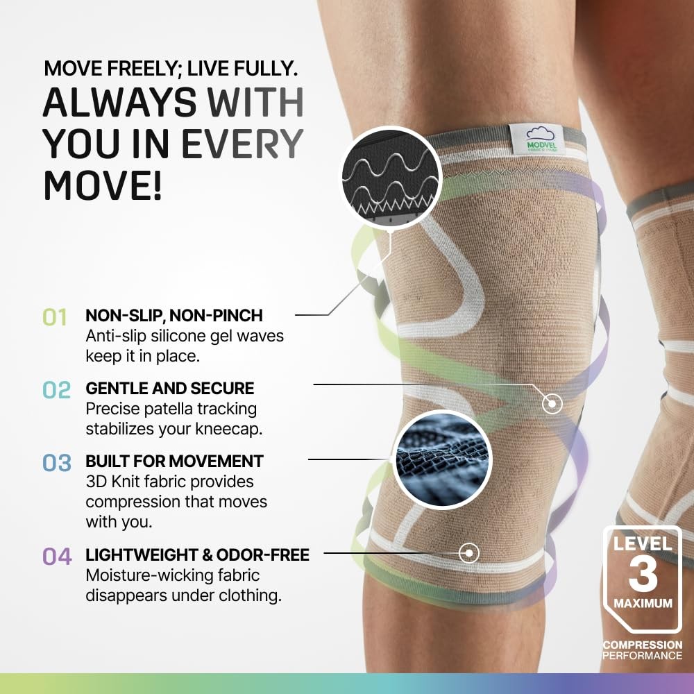 Modvel Knee Brace Nude XX-Large Set A 2 Pack
