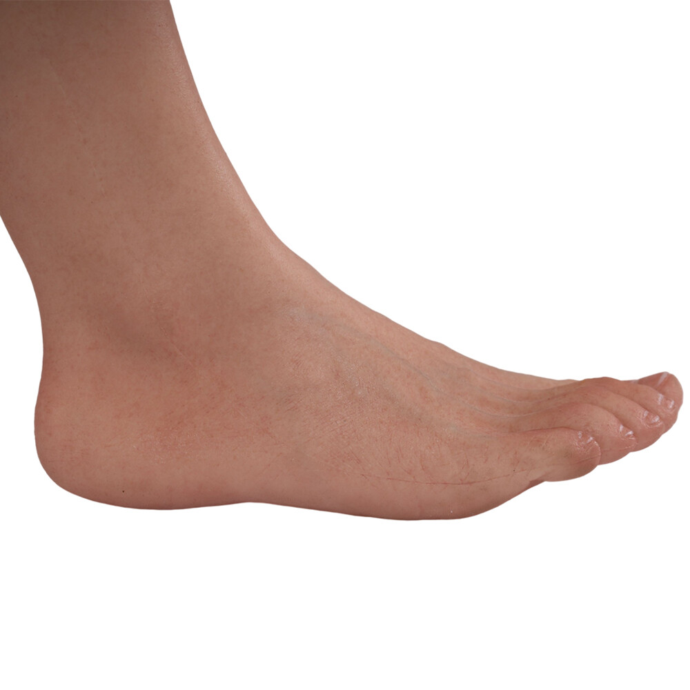 Prosthetic leg cover Silicone Foot Sleeve Realistic skin Highly Simulated Makeup