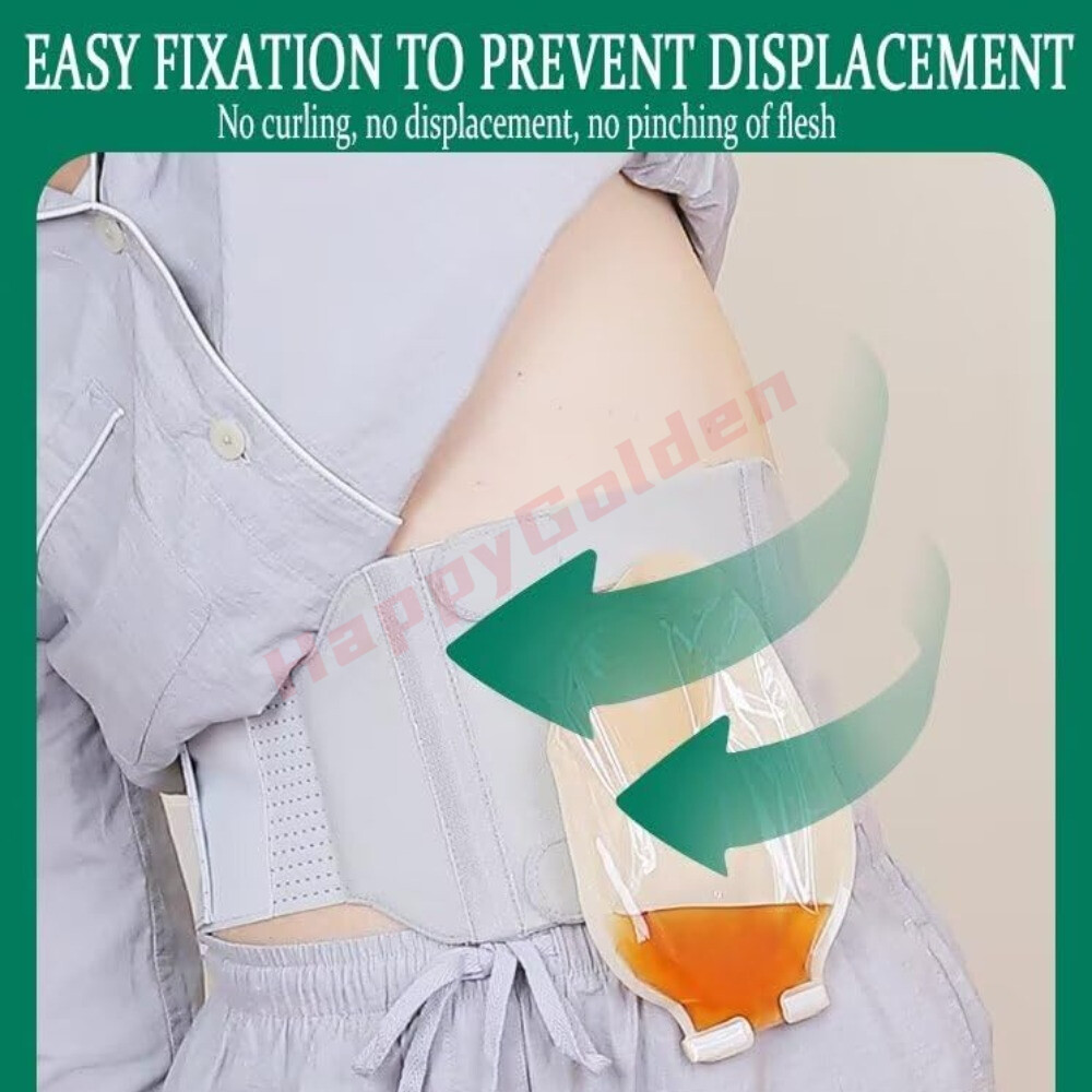 Abdominal Ostomy Belt Adjustable Stoma Support Portable Ileostomy Colostomy Belt
