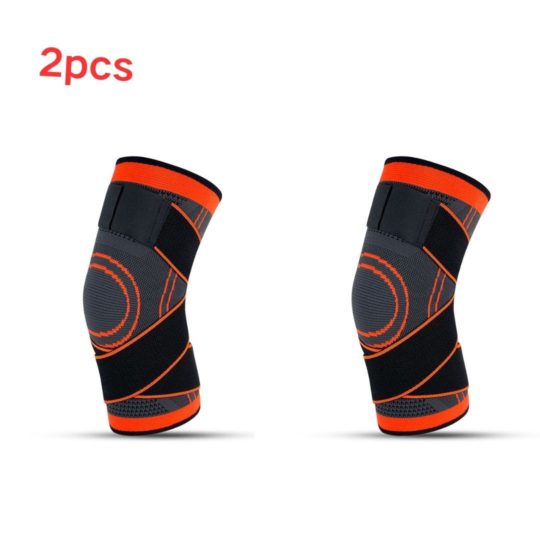 Knee Warmer Muscle Joint Care Compression Bandage Breathable Stretch MULTICOLOUR