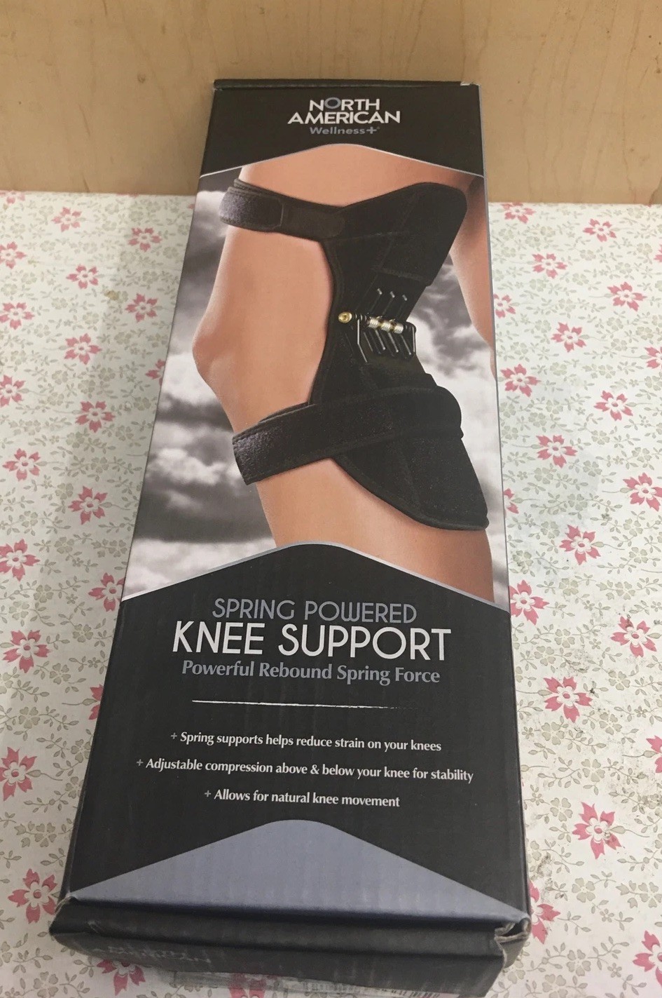 North American Health+Wellness Spring Powered Knee Support