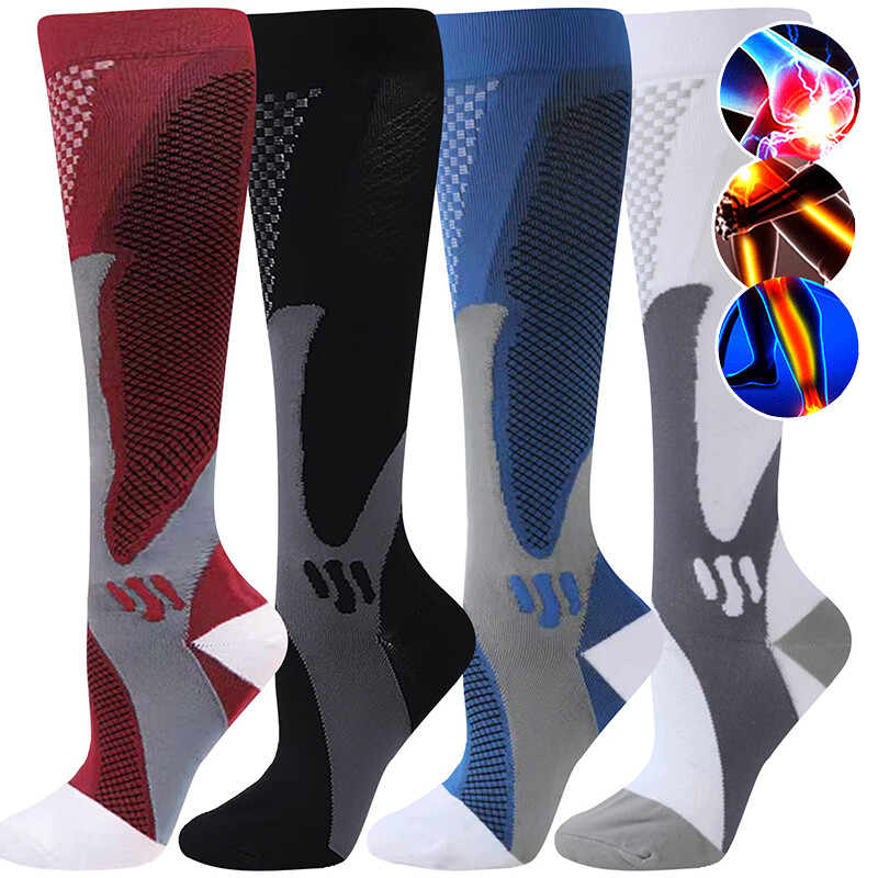 Compression Socks Stockings Knee High Medical 20-30 mmHG S/M – X/XL Womens Mens