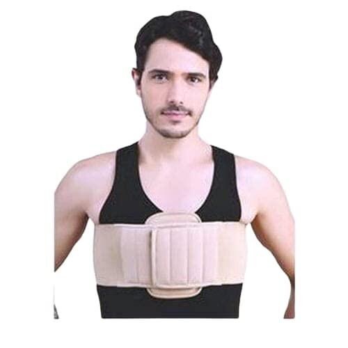 Ziplo Care Chest Rib Belt Elastic Wrap Injury Binder Compression & Support Brace