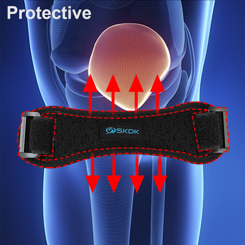 Knee Brace Support Patella Stabilizer Strap Arthritis Running Tendon Pain Relief