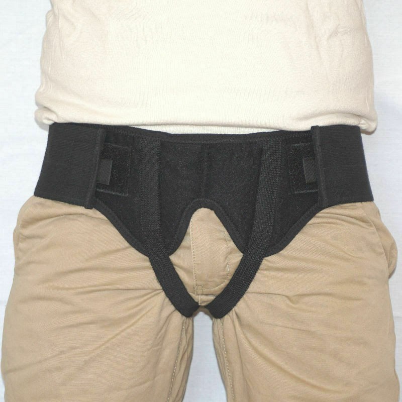 Double Inguinal Hernia Belt-Groin Hernia Support Belt, Truss Brace Support Belt