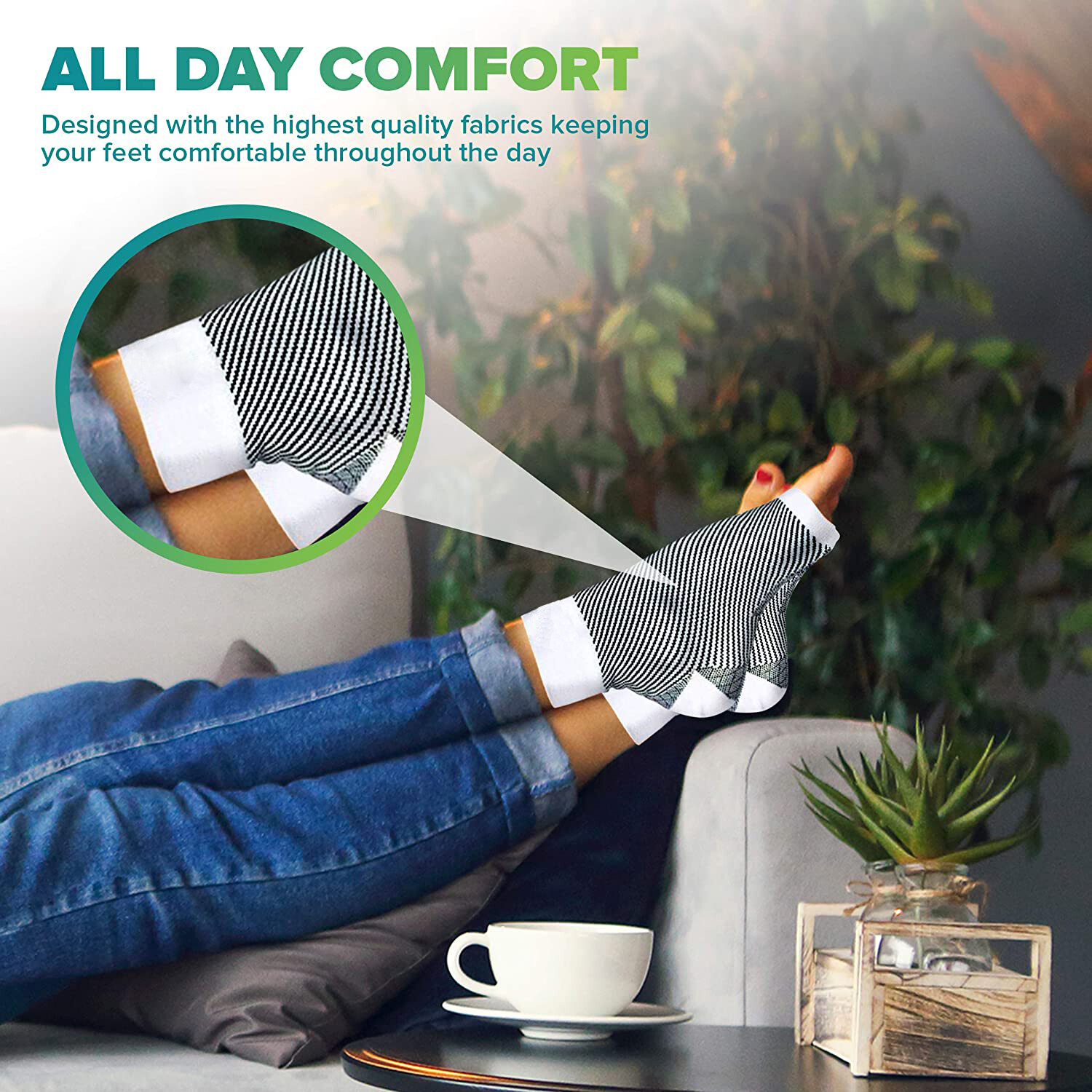 Ankle Support for Sprained Ankle, Arthritis, Joint Pain, Strains, Rehab, Sports