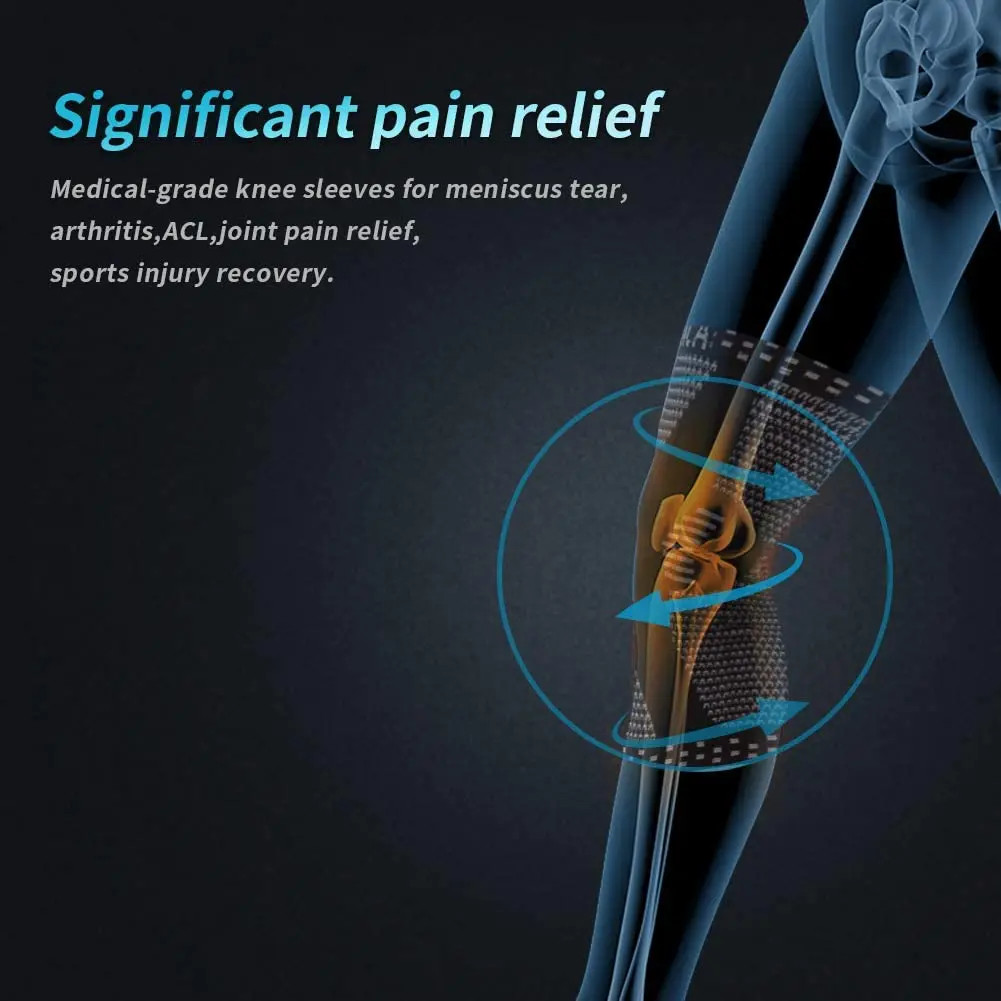 Knee Brace Support Side Stabilizers Patella Gel Compression Meniscus Injury