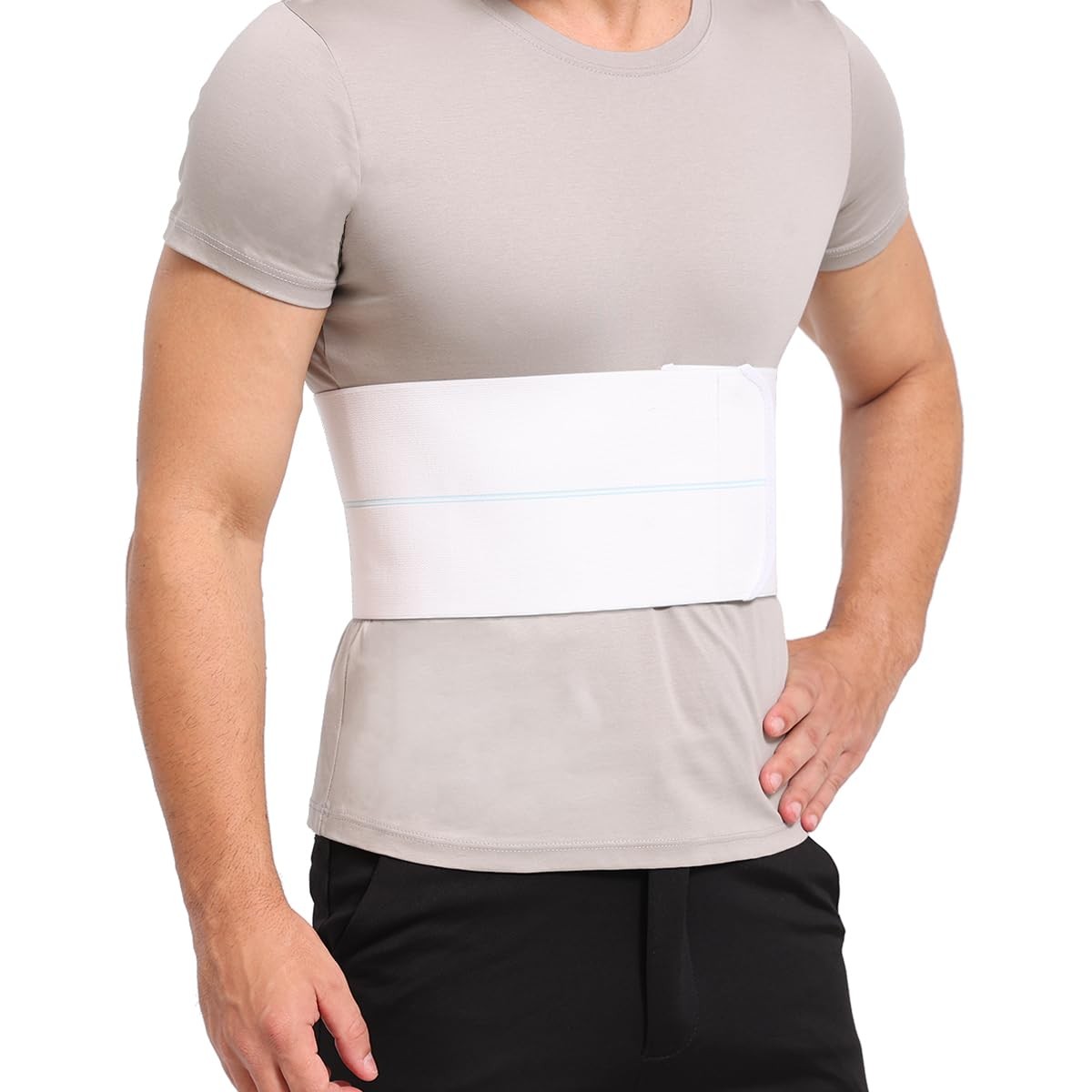 Broken Rib Brace for Men – Compression Chest Binder for Cracked Ribs Support …