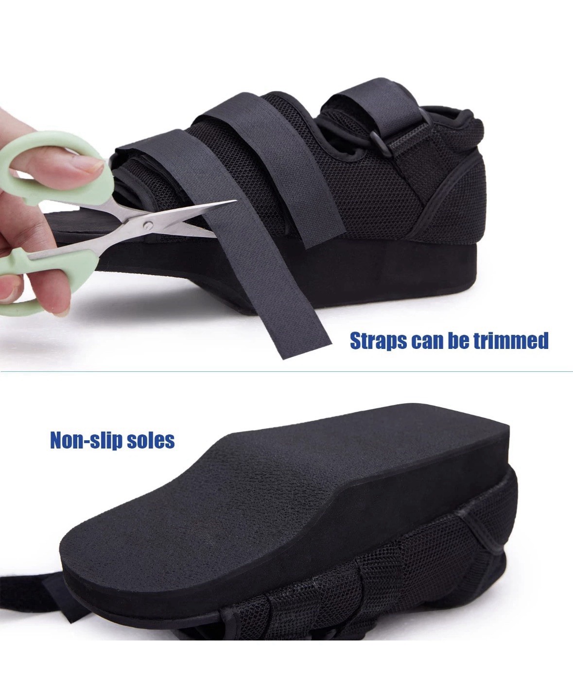 Offloading Post Op Shoe Forefoot Foot-Broken Toe Surgery Non Weight Bearing (M)