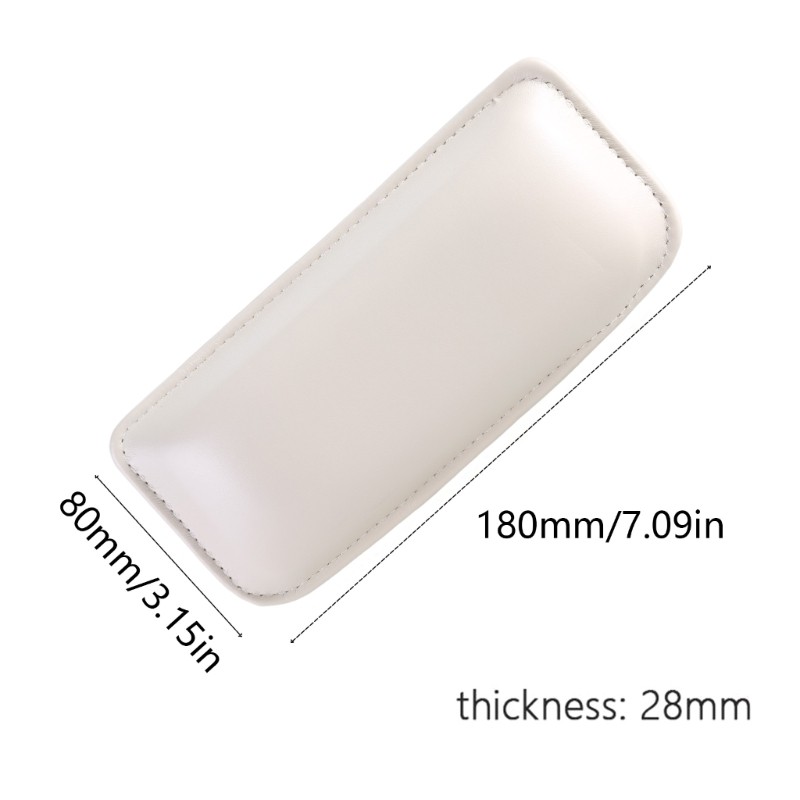 Car Interior Accessory Soft Knee Leg Leather Pad Cushion Pad Car Pillow Cushion