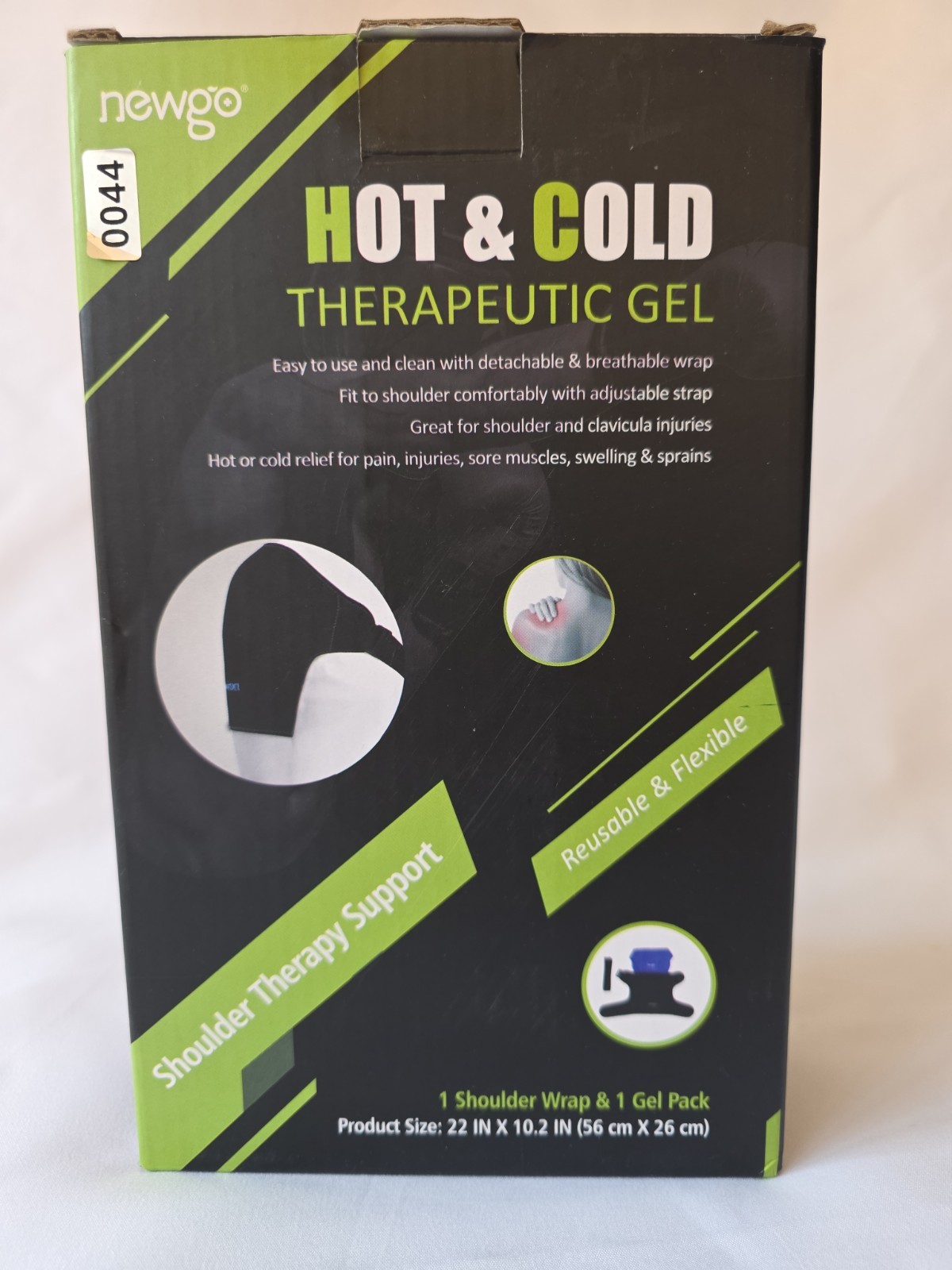 Shoulder Ice Pack Rotator Cuff Hot Cold Therapy Gel LARGE – Reusable Unisex