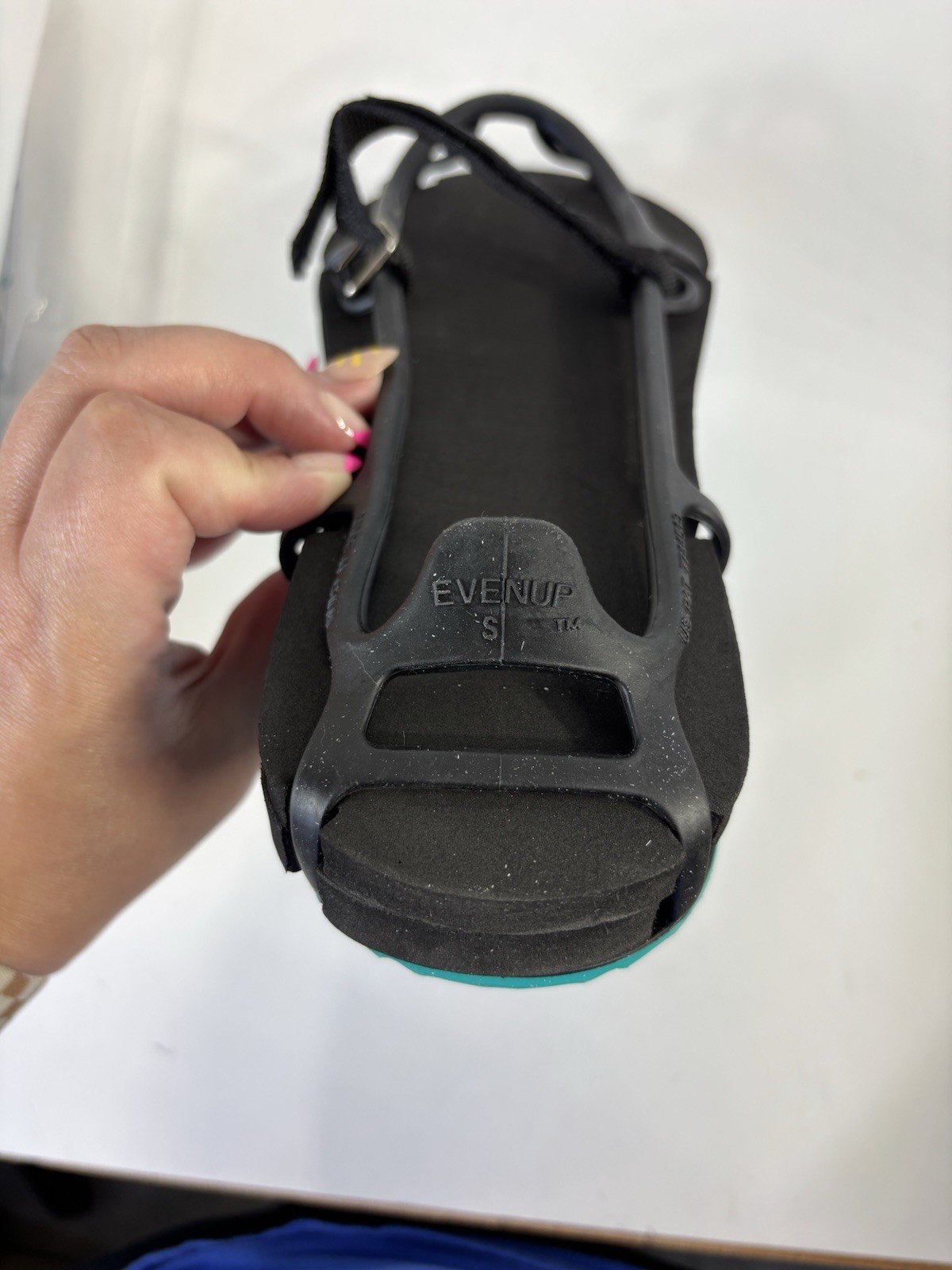 Even Up Shoe Lift Height Adjustable For Right or Left Foot Small, M 6-8, W 5-8.5
