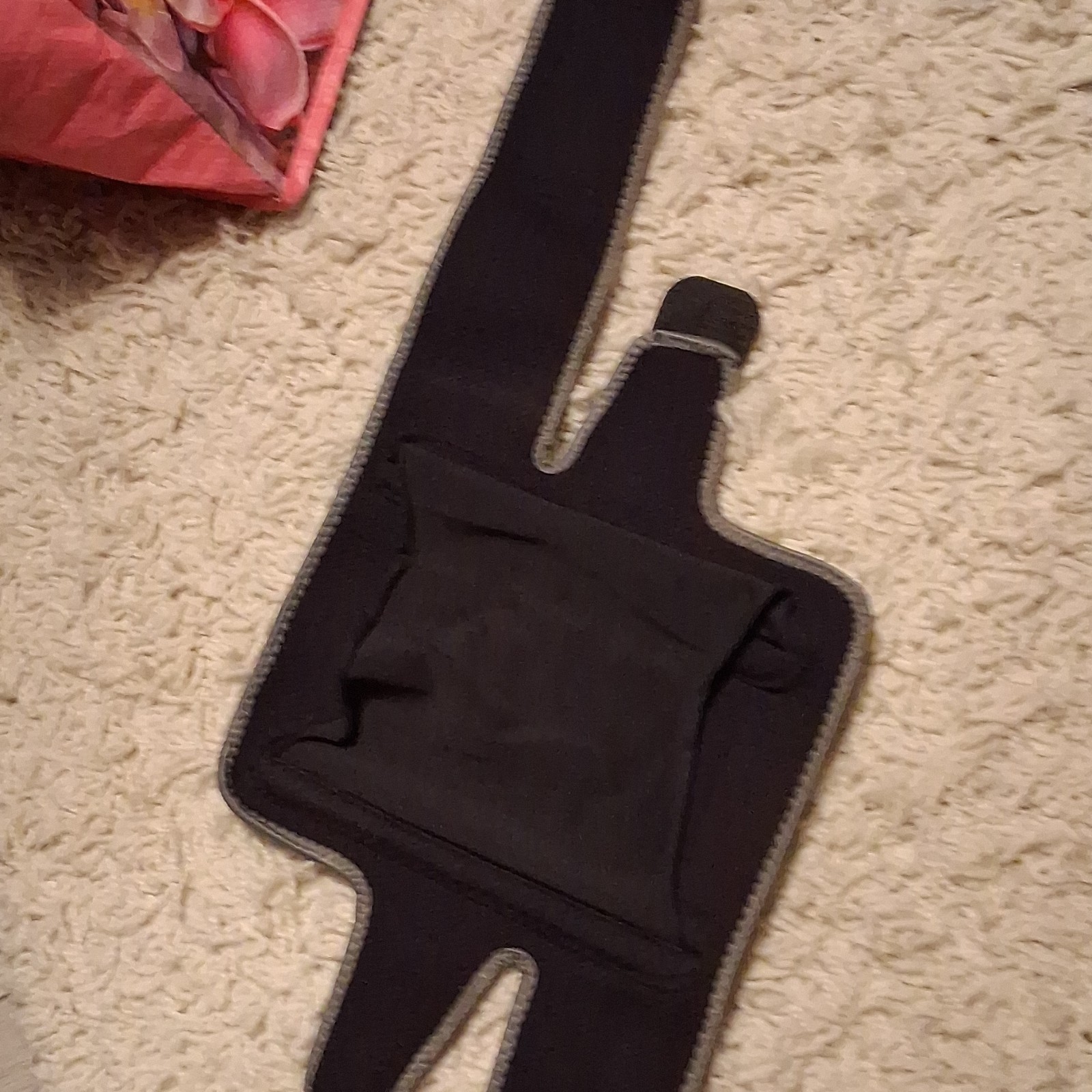 ACE Adjustable Black Knee Brace Wrap with Straps, One Size Stabilization