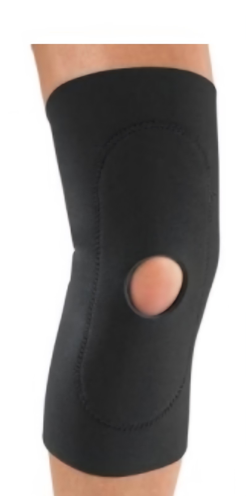 DJO Sport Knee Sleeve Open Patella L (79-82018) Knee Support Brace – Latex Free