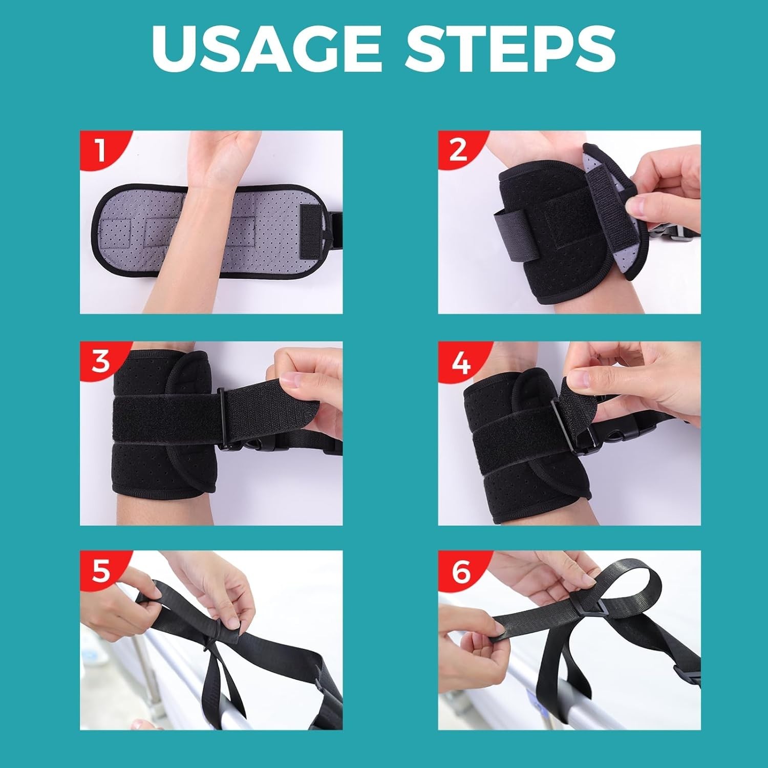 Trigger finger splint, multi-finger support, adjustable wrist support