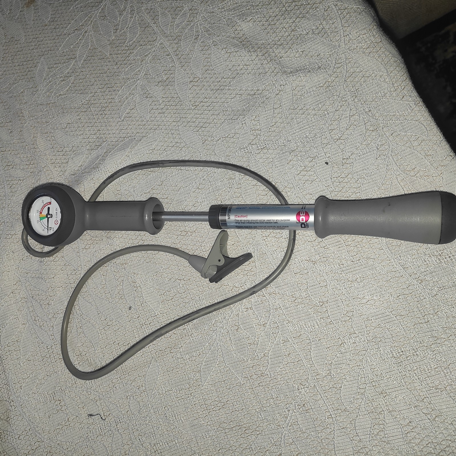 Disc Disease Solutions DDS Manual Inflate Pump For Traction Belt
