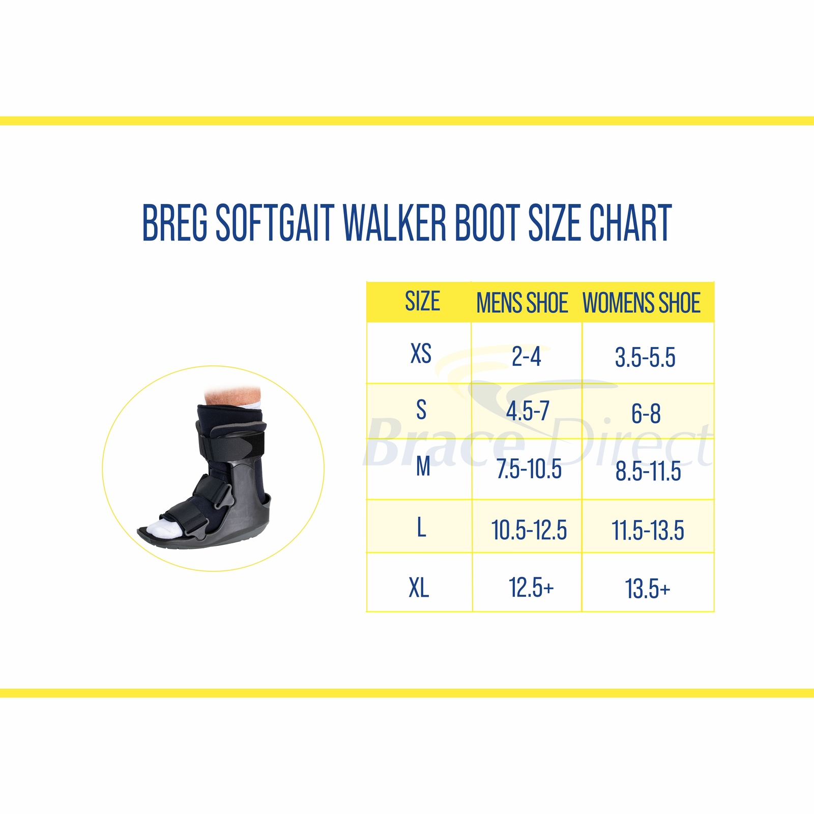 Breg SoftGait Air Short Walker Boot