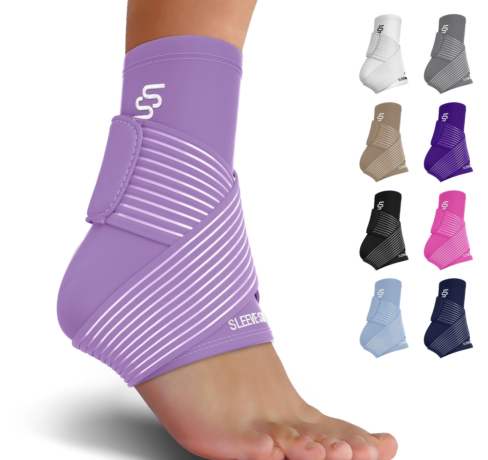 Sleeve Stars Ankle Brace for Sprained Ankle Plantar Fasciitis Relief Ankle Su…